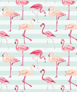 Pattern Flamingo